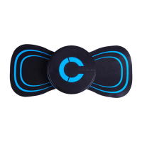 【HH】藍色C型-微電脈衝肩頸按摩貼(按摩貼 舒壓放鬆)