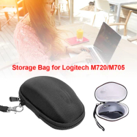 Shockproof Wireless Mouse Storage Bag Carrying Case for Logitech M720 M705 Storage Box Case Zipper Hard EVA Protector