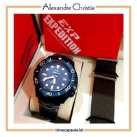 Jam Tangan Pria EXPEDITION Original E 6809 MA Garansi Resmi 1 Tahun BLACK BLUE