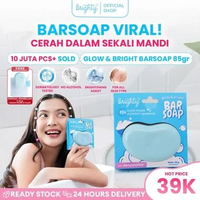 Brighty Glow & Bright Bar Soap Sabun Mandi Pemutih badan sabun pencerah sabun whieting