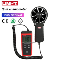 UNI-T Wind Speed Meters UT363S Pocket Anemometers Speed Temperature Digital Thermometers Diagnostic-tools