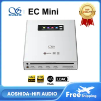 SHANLING EC MINI Transportable CD Player Hi-Fi Bluetooth 5.0 MQA-CD DAC Dual ES9219MQ Hi-res Audio 2x RT6863 Headphone Amplifier