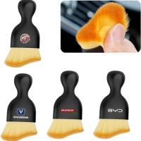 For Citroen DS SPIRIT DS3 DS4 DS4S DS5 Car Interior Cleaning Brush Conditioner Air Outlet Soft Fur Clean Brushes Car Accessories
