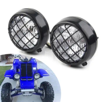 Front Head Light Lamp Headlight For 70cc-150cc 4 Wheeler Quad Dirt Bike Go kart ATV Dune Buggy For Yamaha Banshee 87-2006
