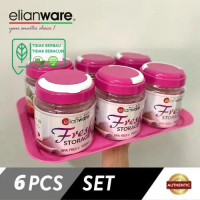 Elianware Canister Set with Tray Toples Kue Nampan (6Pcs / Pack)