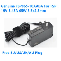 Genuine 19V 3.43A 3.42A 65W 5.5x2.5mm FSP FSP065-10AABA GaN Switching Power Adapter For intel ASUS Laptop Power Supply Charger