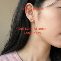 Anting Love Anting Tusuk Anting Titanium Anti Karat Anti Luntur