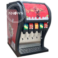 Commercial 5 Flavor Freezer Drink Dispenser Juicer Soda Fountain Machine Summer Cold Soft Drink Vending Machine