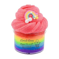 Colorful Cloud SlimeToy Soft Stretchy Non-sticky Slimes Making Educational Stress Relief Decompress Game Toy Gift For Kids