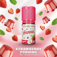 Hanna Pudding 30ML Blueberry Pudding, Strawberry Pudding, Lychee Pudding 100% Authentic By Dr Juice 