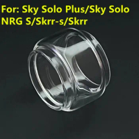 Bubble Glass Tube Tank for Vaporesso Sky Solo 3.5ml Sky Solo Plus 8ml Skrr-s NRG S Tank Replacment Glass Tank