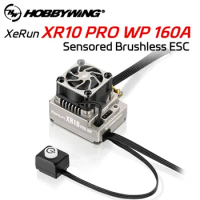HOBBYWING XeRun XR10 PRO WP 160A Sensored Brushless ESC Competition level ESC For 1/10 RC Electric Buggy Drift Rally Model Car
