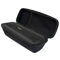 Newest Portable Wireless Bluetooth Hard EVA Speaker Case for Anker Soundcore Motion+ Bluetooth Speaker (Black+Grey)