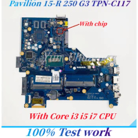 779467-501 779467-001 760968-501 For HP Pavilion 15-R 250 G3 Laptop motherboard ZSO50 LA-A992P With Core i3 i5 i7 CPU UMA DDR3L