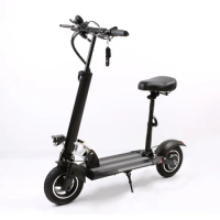 10inch Electric Scooter Powerful 48V 500W Electric Kick Scooter OFF Road Tire 12.5AH 40Km/H E-Scooter With Seat For Adults