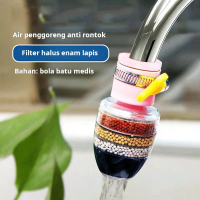 Kepala keran anti-percikan, hemat air pancuran air keran, nosel filter, nosel nosel filter yang dapa