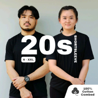 PREMIUM COTTON 20S KAOS POLOS [HEAVY KATUN COMBED 20S] S-XXL