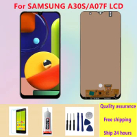 Test Super AMOLED LCD For Samsung A30s A307 A307F A307FN lcd display Screen Touch Digitizer Assembly For Samsung A30S LCD