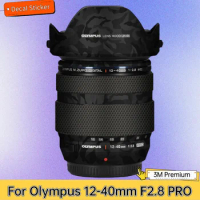 For Olympus M.ZUIKO DIGITAL ED 12-40mm F2.8 PRO Lens Sticker Protective Skin Decal Vinyl Wrap Film Anti-Scratch Protector Coat