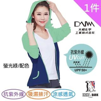 【LIGHT & DARK】女款抗UV機能防護外套(共6色任選-M/L/XL/XXL-吸濕排汗)