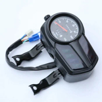 Motorcycle Speedometer for Suzuki Haojue Qingqi QS110 GD110 110cc Gear Display Speed Meter Clock