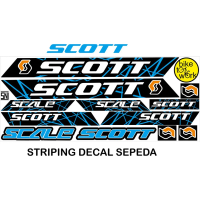 STIKER DECAL STRIPING UNIVERSAL SCOTT ART SEPEDA BIKE VARIASI STIKER VARIASI