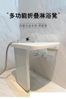 浴室折疊凳淋浴座椅日式塑料壁掛墻無障礙老人沖涼凳洗澡椅換鞋凳