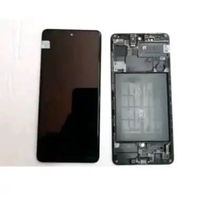 LCD PLUS FRAME SAMSUNG A71 2020 A715 BISA FINGERPRINT ORIGINAL