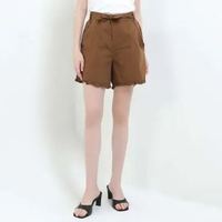 CDL Celana Pendek Wanita P0022F03G L Brown