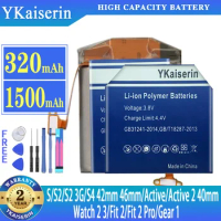 YKaiserin Battery For Samsung Gear Buds Plus EP-QR170 EB-BR170 S2 3G S4 42mm 46mm/Fit 2 Pro 1 Active 2 44mm SM-R500 40mm Watch 3