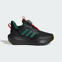 Adidas Fortarun 3.0 Boa K JI2197 中童 運動鞋 慢跑鞋 無鞋帶 舒適 緩震 黑綠紅