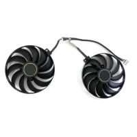 Cooling Fan 95mm 6pin T129215SU PLD10010S12HH GTX1660S SUPER GPU FAN For ASUS ROG Strix GTX 1660S SUPER GTX 1650 SUPER GTX1650