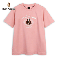 Hush Puppies 上衣 男裝立體草寫英文刺繡圖騰狗上衣