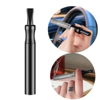 Portable Car Smoking Pipe Cigarette Holder Pipe For Driver Hand-held Ashtray Smokeless Alloy Ashtray