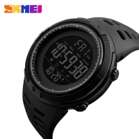Jam Tangan Digital Cassual Pria SKMEI 1251 Men Double Time (Diameter 49 mm) Original Strap Rubber W