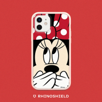 【RHINOSHIELD 犀牛盾】iPhone SE第3代/SE第2代/8/7系列 Mod NX邊框背蓋手機殼/米奇系列-米妮摀嘴(迪士尼)