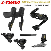 LTWOO Carbon ERX Bicycle Electronic Groupset Kit Derailleur Road Hydraulic Disc Brake Manual Rear Shift Electronic Front Shift