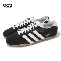 adidas 休閒鞋 Tokyo W 女鞋 黑 白 麂皮 復古 膠底 愛迪達 JI0183