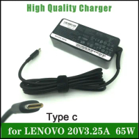 Original 20V 3.25A 65W USB Type-C AC Adapter For Lenovo Yoga 7i 16 Power Supply Charger Laptop