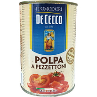 義大利DE CECCO切丁番茄罐(400g/罐) [大買家]