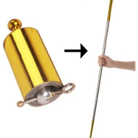 Tongkat Sulap Crazy Cane Metal Magic Pocket Staff 150cm - Bahan Logam Berkualitas