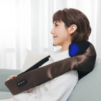 【DOCTOR AIR】 3D無線肩頸深層按摩器MN-05(咖)