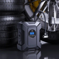 Portable Air Compressor Auto Motorcycle Air Pump Kit Wireless Air Gun Digital Car Tyre Pump for Car Bicycle Tires Balls New