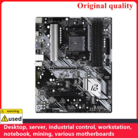 Used For ASROCK B550 Phantom Gaming 4 Motherboards Socket AM4 DDR4 128GB For AMD B550 Desktop Mainboard M,2 NVME USB3.0