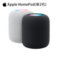 蘋果 HomePod (第2代) 智慧音箱 - 午夜色/白色，桌上型設計，多媒體喇叭，S7 音效處理器