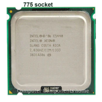 Intel Xeon E5440 Quad-Core Processor close to LGA775 CPU, works on LGA 775 mainboard