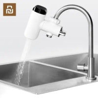 Youpin Instant Hot Water Faucet Water Heater Cold Heating Faucet LED Temperature Display Instantaneous Water Heater Tap