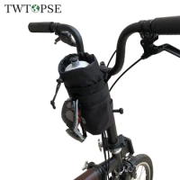 TWTOPSE MTB Road Bike Bag With British Flag Stylish Carrying Bag For Brompton 3SIXTY Fnhon Handlebar Saddle Rear Bags 1050D 85g