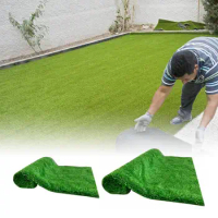 Artificial Grass Turf Lawn Fake Synthetic Grass Mat Realistic Grass Rug Lawn Landscape for Garden Balcony School