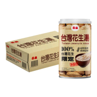 【泰山】台灣花生湯330gx24入/箱